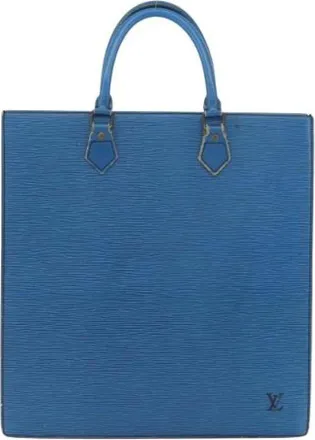 Louis Vuitton Pre-owned Tote Bags, female, Blue, Size: ONE SIZE Pre-owned Saint Jacques Hand Bag