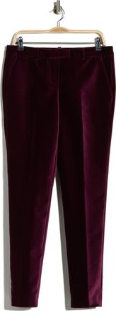 Longchamp Straight Leg Pants in Plum at Nordstrom Rack, Size 4 Us / 36 Fr