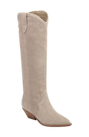 Marc Fisher Ander Knee High Boot in Taupe at Nordstrom, Size 9.5