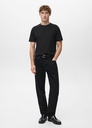 Mango Maglietta slim-fit 100% cotone nero - Uomo - XXL - MANGO MAN