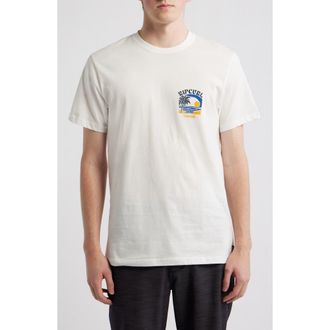 Rip Curl Matisse Desto Cotton Graphic T-Shirt in Hawaii Bone at Nordstrom, Size Xx-Large