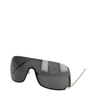 Gucci Herens Zonnebril Metaal Goud/Grijs