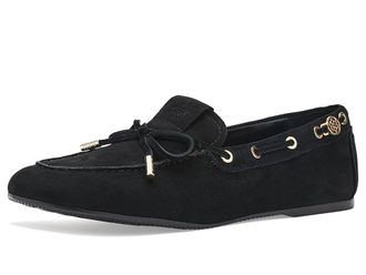 Guess Aisha Womens Dress Flat Shoes Black : 9.5 M, Suede