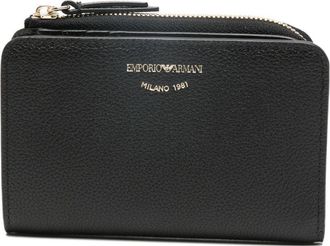 Emporio Armani Bifold-Geldb&ouml;rse aus Leder