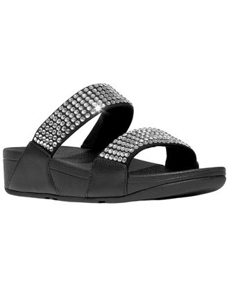 FitFlop Fitflop Lulu Maxi Crystal Two Bar Slide