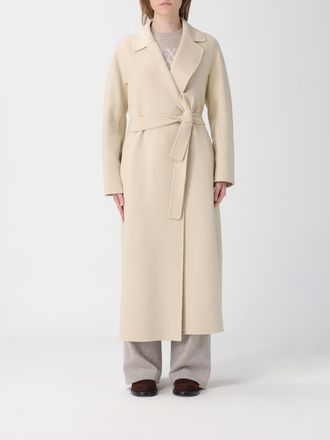 Max Mara Coat S MAX MARA Woman color Beige