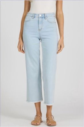 Dear John Denim Holly Cropped Jeans In Bubble Bath