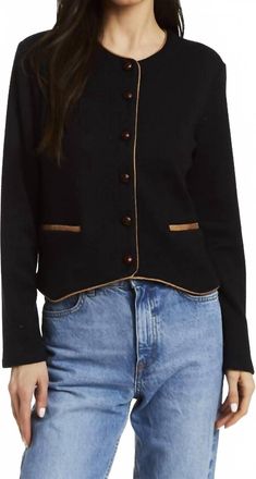 Drew Adelmo Jacket In Navy