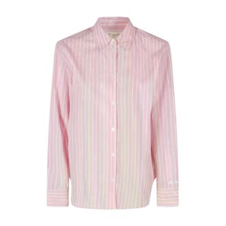 MC2 Saint Barth Shirts, female, Pink, Size: L Meredith Long Sleeve Shirt