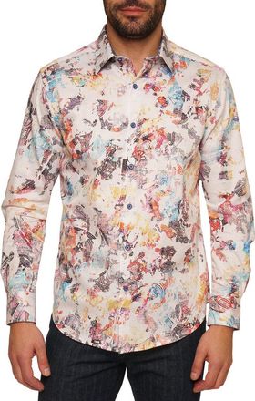 Robert Graham Splash Of Color Woven Shirt