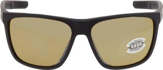 Costa FERG XL Sunrise Silver Mirror Polarized Glass Mens Sunglasses 6S9012 901204 62