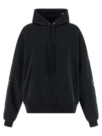 Balenciaga Black Cotton Womens Hoodie