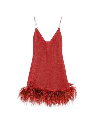 Os&eacute;ree Lumiere Plumage Short Dress