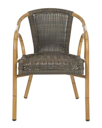 Safavieh Set Of 2 Dagny Outdoor Arm Chairs