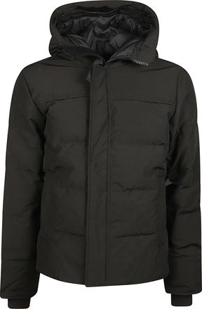 Canada Goose Macmillan Black Hooded Padded Parka