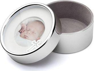 Zilverstad Caja De Bautismo Con Marco Tama&ntilde;o: Fi 103x50 Mm Sku: Zv7566261