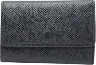 Louis Vuitton Pre-owned Wallets, male, Black, Size: ONE SIZE Pre-owned Keycase