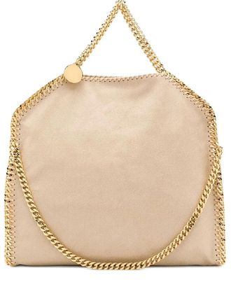 Stella McCartney Falabella fold-over tote bag - Gold