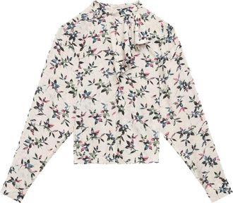 Isabel Marant Vilda floral-print blouse - women - Viscose - 40 - Neutrals