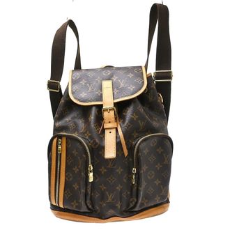 Louis Vuitton Bosphore Monogram Canvas Brown Canvas Backpack Bag (Pre-Owned)
