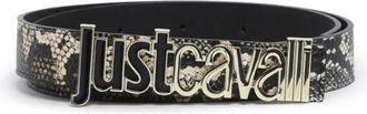 Just Cavalli Riemen - Dames - Riemen - Bruin - 80 CM - Accessoires