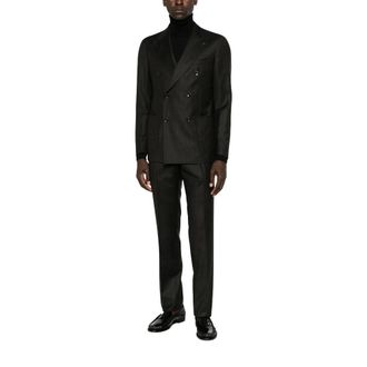 Tagliatore Heren, Pakken, Zwart, Maat: 2XL