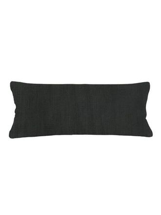 Anaya with Love So Soft Linen Body Pillow with Down Alternative Insert in Black at Nordstrom, Size 20X54