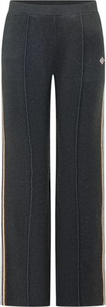 Casablanca Cafe Stripe Trouser - Dames - Wijde Broeken - Blauw - M - Broeken