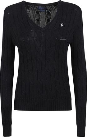 Ralph Lauren Truien & Vesten, Dames, Zwart, M, Katoen, Pullover