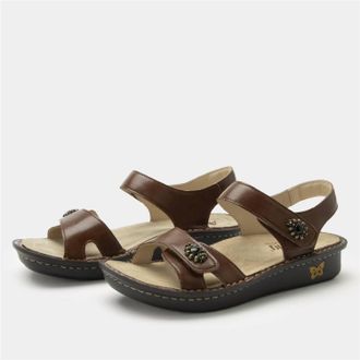 Alegria Womens Vienna Sandal In Marrone