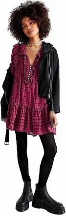 Free People Elora Mini Dress In Juneberry