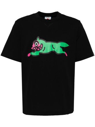 Icecream graphic-print cotton T-shirt - men - Cotton - S - Black