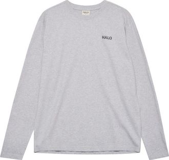 Halo Logo Longsleeve T-Shirt Longsleeve - Unisex | grau