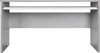 Möbel Vogl Schreibtisch »Barrie mit 2-farbigem Tastaturauszug« in 2 Breiten, 2,5 cm Tischplattenstärke, Made in Germany