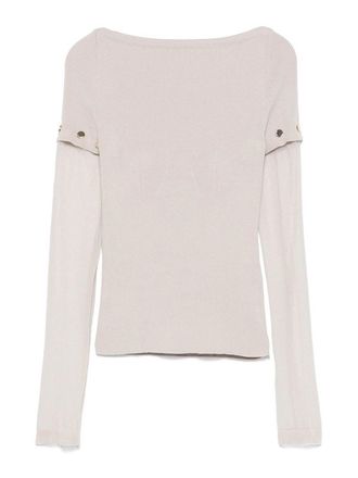 Sportmax Tight-Fitting Stretch Viscose Sweater