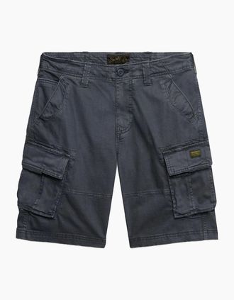 Superdry Mens Superdry Mens Core Cargo Shorts - Magma Slate Grey - Size: 38/32