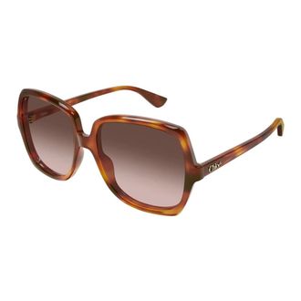 Chlo&eacute; Zonnebril - Dames - Accessoires - Bruin - Maat: 59 MM Nylon