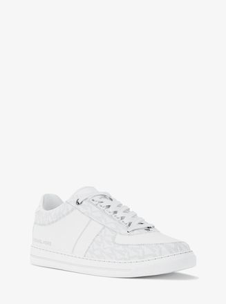 Michael Kors Brady Signature Logo and Leather Sneaker