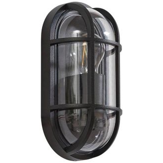 Lucande Lucande - L&aacute;mpara De Pared Exterior serine En Negro Aluminio