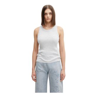 Maison Kitsun&eacute; Donna, Top, Grigio, M, new