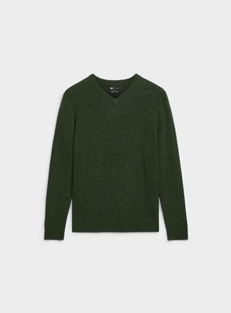 Le 31 Mens V-neck sweater Recycled lambswool