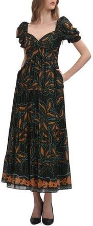 Celina Moon Ebony Maxi Sundress in Yellow at Nordstrom Rack, Size X-Large