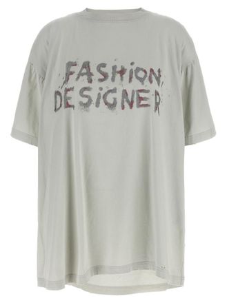 Balenciaga Grey Fashion Designer T-shirt