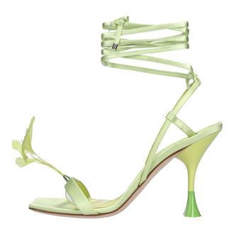 3Juin 3Juin, Dames, Schoenen, Groen, Maat: 37 1/2 EU Satijn