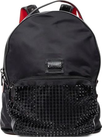 Christian Louboutin Zaino con borchie - Nero
