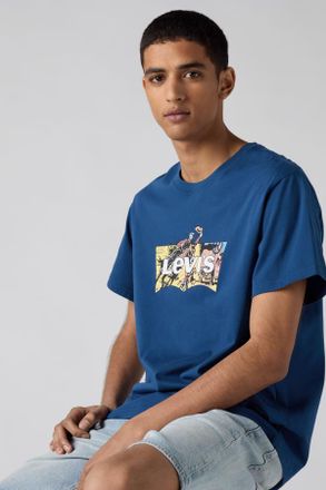 Levi's T-shirt taglio comodo - Uomo - 2XL - Blu / Navy Peony