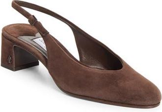 Jimmy Choo London Eyla Slingback Pump in Chocolate at Nordstrom, Size 38.5