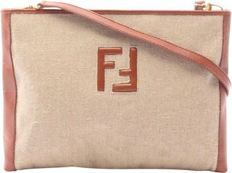 Fendi Pre-owned Fendi Canvas FF Crossbody Ladies MVGTG68P2NH1LLSE