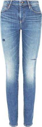 A|X Armani Exchange Skinny Jeans - Dames - Skinny Jeans - Blauw - W26 - Denim - Jeans