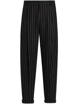 Dolce & Gabbana striped tailored pants - Black
